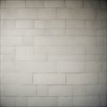 white brick wall background _A stucco wall with white ceramic tiles and a rough surface Royalty Free Stock Photo