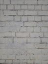 White brick wall background texture Royalty Free Stock Photo