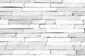 White brick wall background texture/white brick wall texture of modern ideal for background and used in interior design. Royalty Free Stock Photo