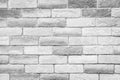 White brick wall concrete cement background Royalty Free Stock Photo