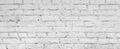 White brick wall. Architectural background Royalty Free Stock Photo