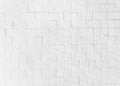 White brick wall. Grunge old brick room textured background for wallpaper and graphic web design. Surface of gray brick Royalty Free Stock Photo