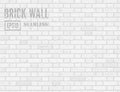 White brick wall Royalty Free Stock Photo