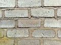 White brick wall in Indonesia Royalty Free Stock Photo
