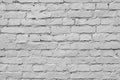 White brick wall. Architectural background Royalty Free Stock Photo