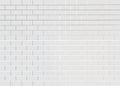 White brick wall pattern background. Royalty Free Stock Photo