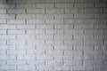 White brick wall pattern with windows light