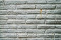 White brick wall, perfect as a background, square photograph