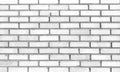 White brick wall background