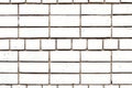White brick wall, rustic texture, design vertical background Royalty Free Stock Photo