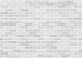 White brick wall seamless pattern. Vector illustration Royalty Free Stock Photo