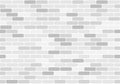 White brick wall seamless pattern. Vector illustration Royalty Free Stock Photo