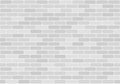 White brick wall seamless pattern. Vector illustration Royalty Free Stock Photo