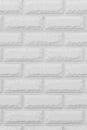 White brick wall texture background abstract masonry pattern backdrop light grunge structure Royalty Free Stock Photo