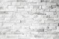 White Brick Wall Texture for Background and Design, AI Generated Royalty Free Stock Photo