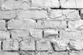 White brick wall texture background, simple and clean, white background, high resolution photography Royalty Free Stock Photo