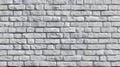 White Brick Wall Texture for Backgrounds and Design Royalty Free Stock Photo