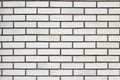 White brick wall texture. Clean masonry