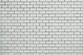 White brick wall textured background Royalty Free Stock Photo