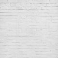 White  brick wall, vector background Royalty Free Stock Photo