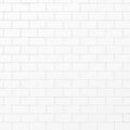 White Brick Wall Vector Background Royalty Free Stock Photo