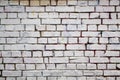 white bricks loft style wall with colorful spots