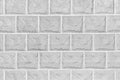 White brickwork, abstract decorative blocks wall texture background