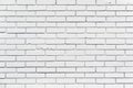 White Brickwork Wall Pattern Texture