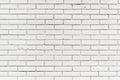 White Brickwork Wall Pattern Texture Royalty Free Stock Photo