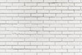 White Brickwork Wall Pattern Texture Royalty Free Stock Photo