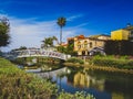 Beautiful Venice Homes Royalty Free Stock Photo