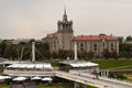 The White Bridge in Vilnius Royalty Free Stock Photo