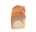 White brown bread. Royalty Free Stock Photo