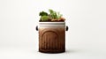 Compostable Trash Pot: A Secessionist Style Inspiration For Sustainable Gardening