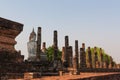 White Buda statue Royalty Free Stock Photo