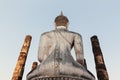 White Buda statue Royalty Free Stock Photo