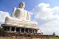 White Buddha Royalty Free Stock Photo
