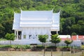 White buddha church Royalty Free Stock Photo