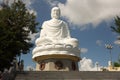 White Buddha Statue at Long Son Pagoda in Nha Trang