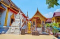The gilt Ubosot of Wat Thung Yu, Chiang Mai, Thailand