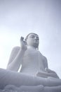 White buddha Royalty Free Stock Photo