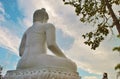 White Buddha statue