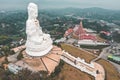 White Buddha Wat Huay Pla Kang temple, Chiang Rai, Thailand