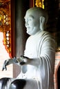 White Buddhism Statue