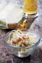 White cabbage salad Royalty Free Stock Photo