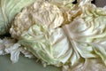 White cabbage, white cabbage to make stuffed Royalty Free Stock Photo