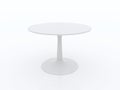 White cafe table