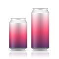 White can vector visual, ideal for beer, lager, alcohol, soft drinks, soda, fizzy pop, lemonade, cola, energy drink, juice, water Royalty Free Stock Photo