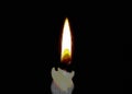 ASCII Candle burning