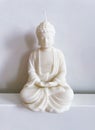 Soy wax Buddha Royalty Free Stock Photo